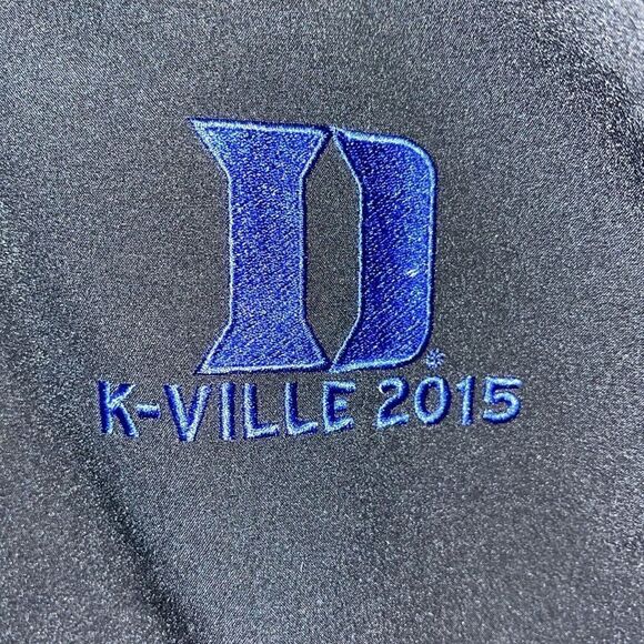 Duke Blue Devils Coach K Krzyzewskiville K-ville 2015 Golf Basketball Jacket S - Picture 2 of 4